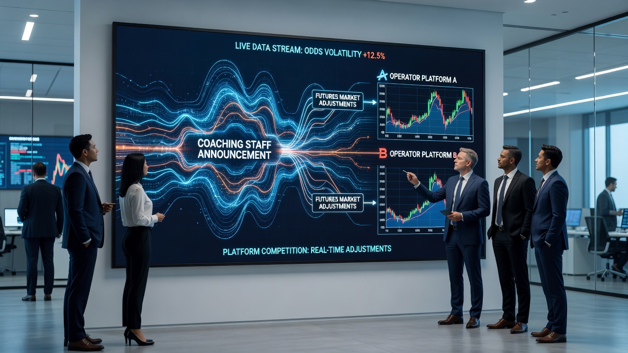 Coaching staff announcement impacting betting futures across sportsbooks
