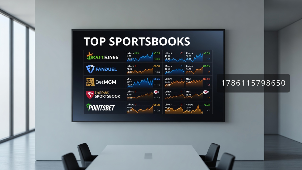 Sportsbook data centers and analytics dashboards used for odds management